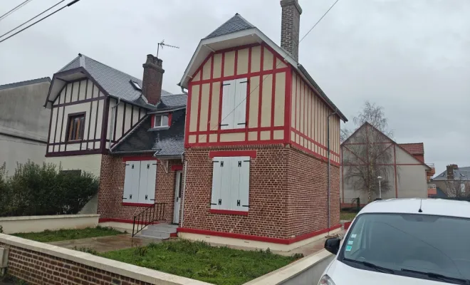 Rénovation complète intérieure et extérieure de maison à Rue, Amiens, SOMME CONSTRUCTION
